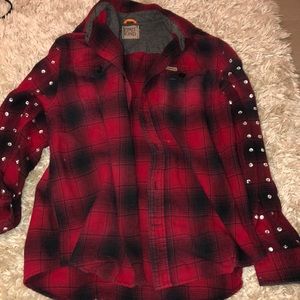Rhinestone Flannel